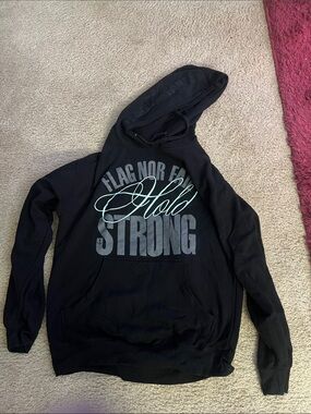 Vintage flag nor fail hold strong hoodie